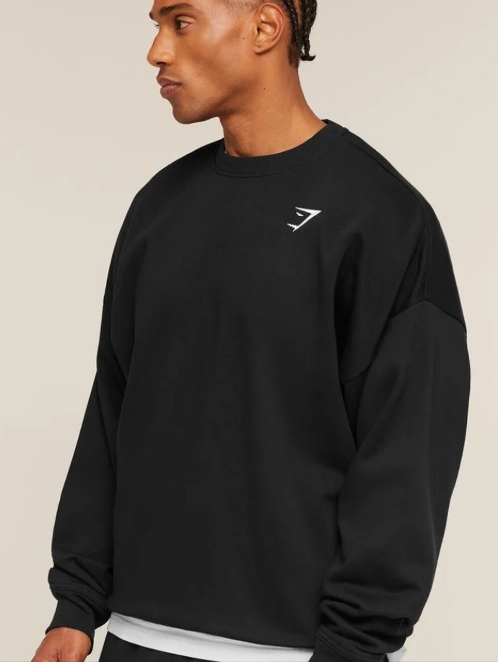Gymshark Oversized Crest Crewneck Sweatshirt